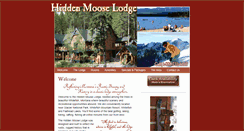 Desktop Screenshot of hiddenmooselodge.com